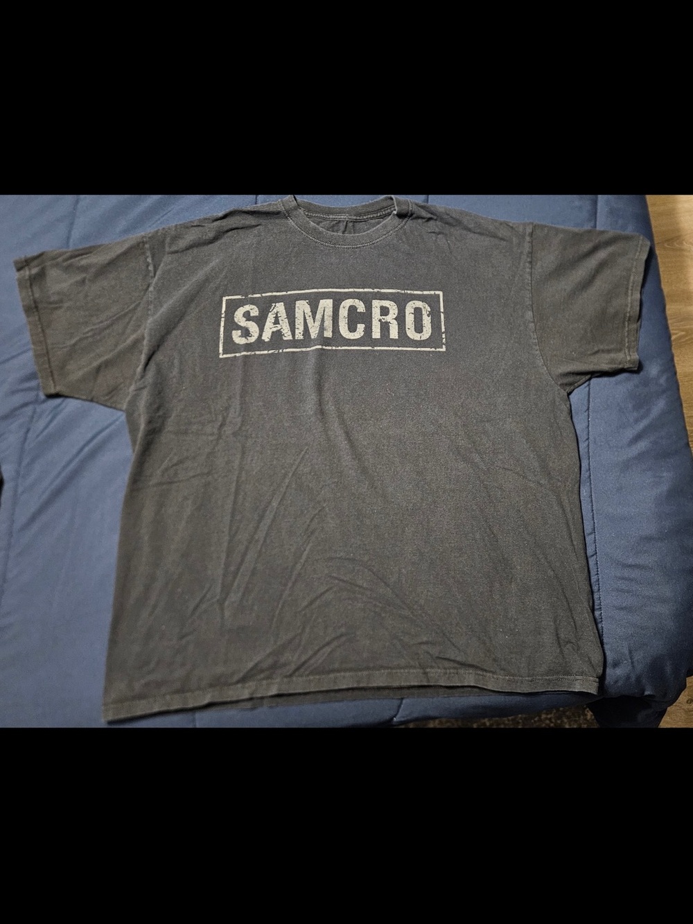 Sons Of Anarchy SAMCRO Graphic Tee in Black
